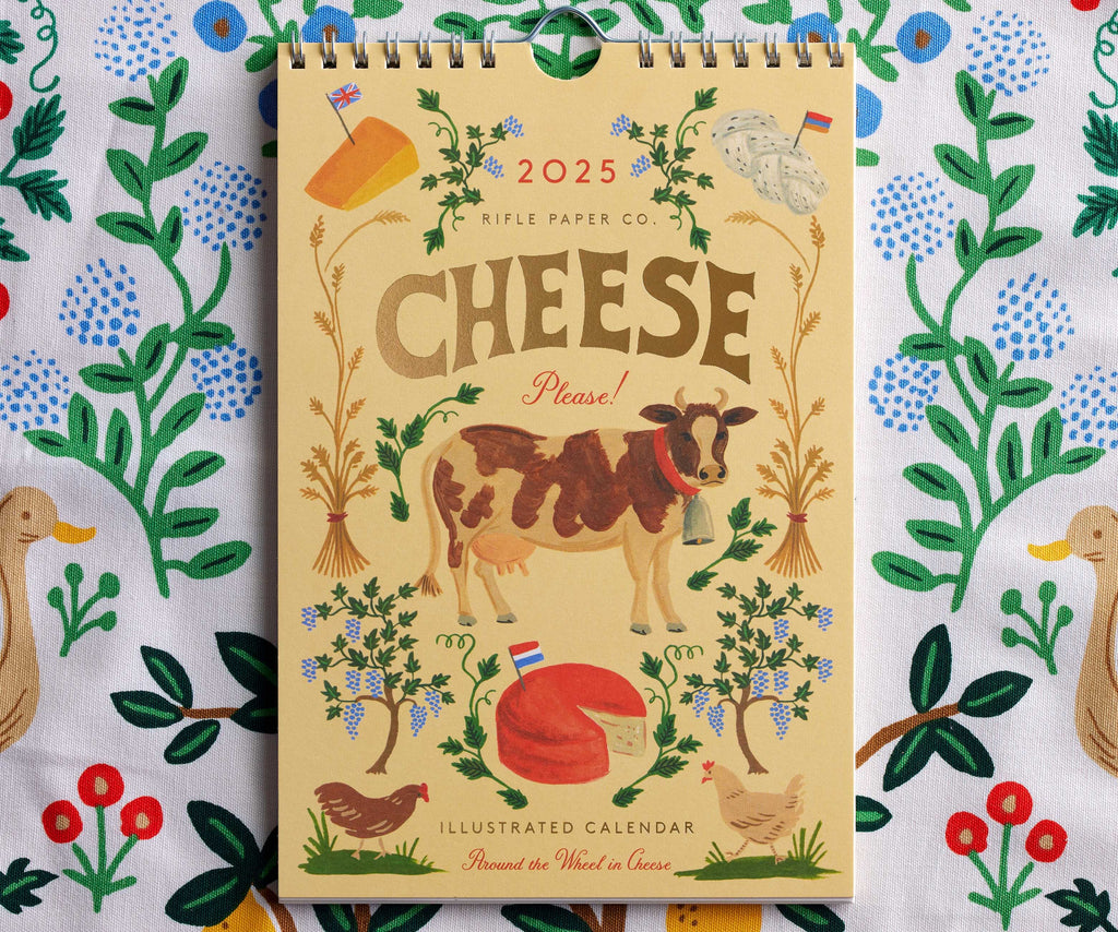 2025 Cheese Calendar
