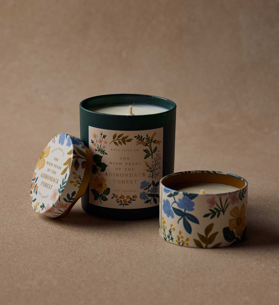 High Peaks Adirondack Forest Tin Candle | Rifle Paper Co.