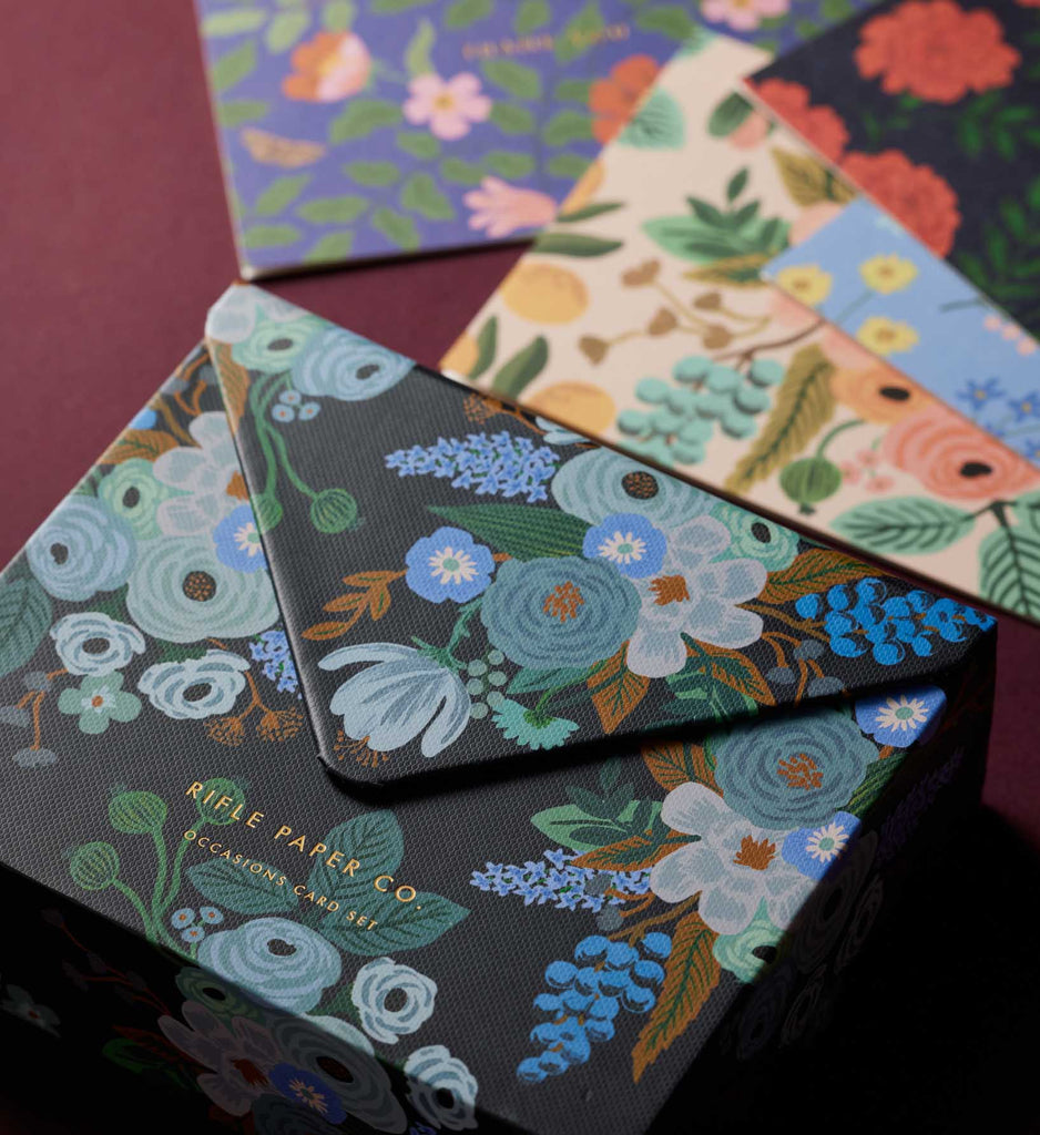 Essentials Card Box - Mixed Florals – Rifle Paper Co