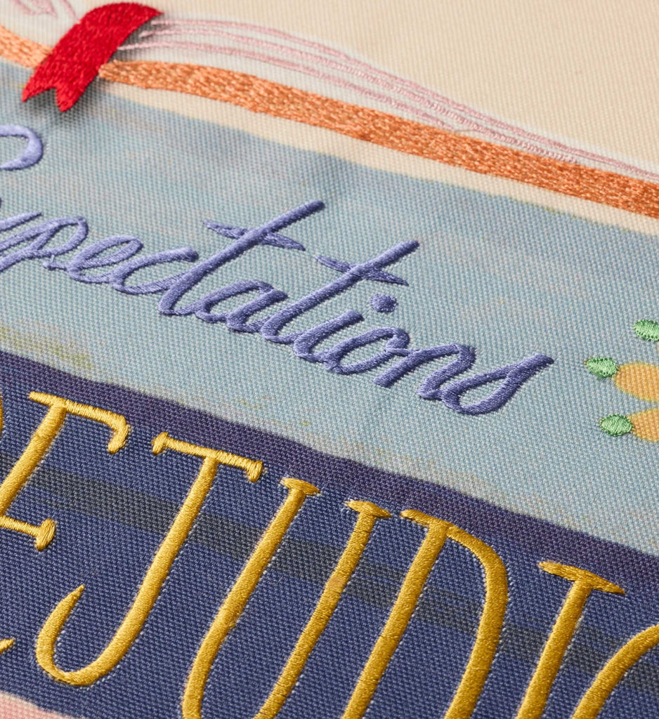 Book Club Framed Textile Wall Art | Rifle Paper Co.