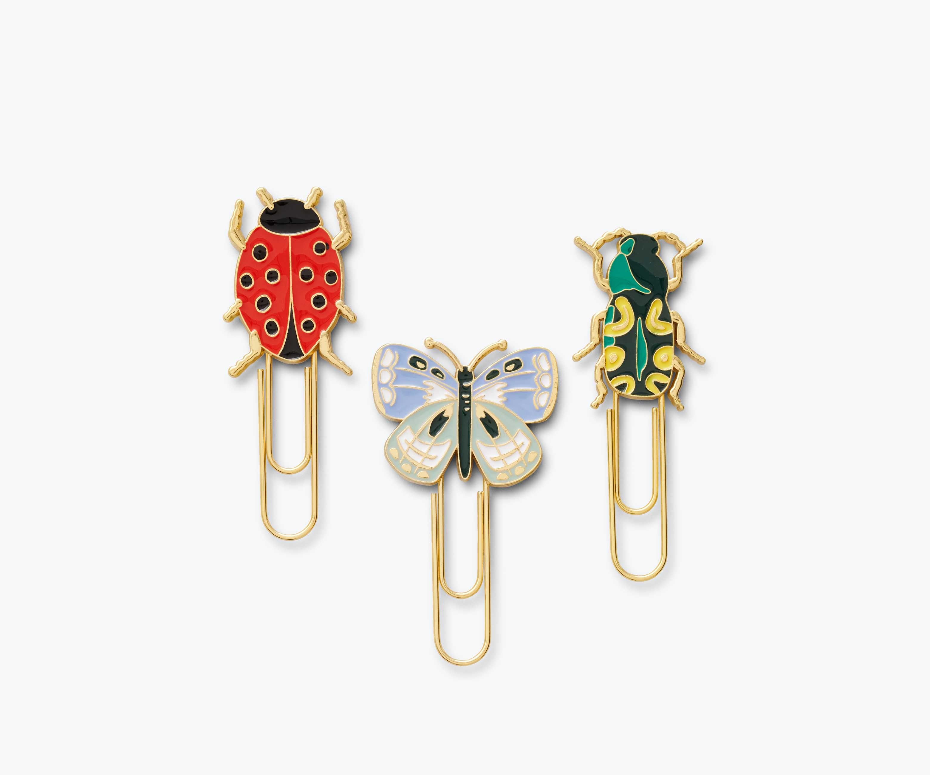 Enamel Paper Clip Set - Curio