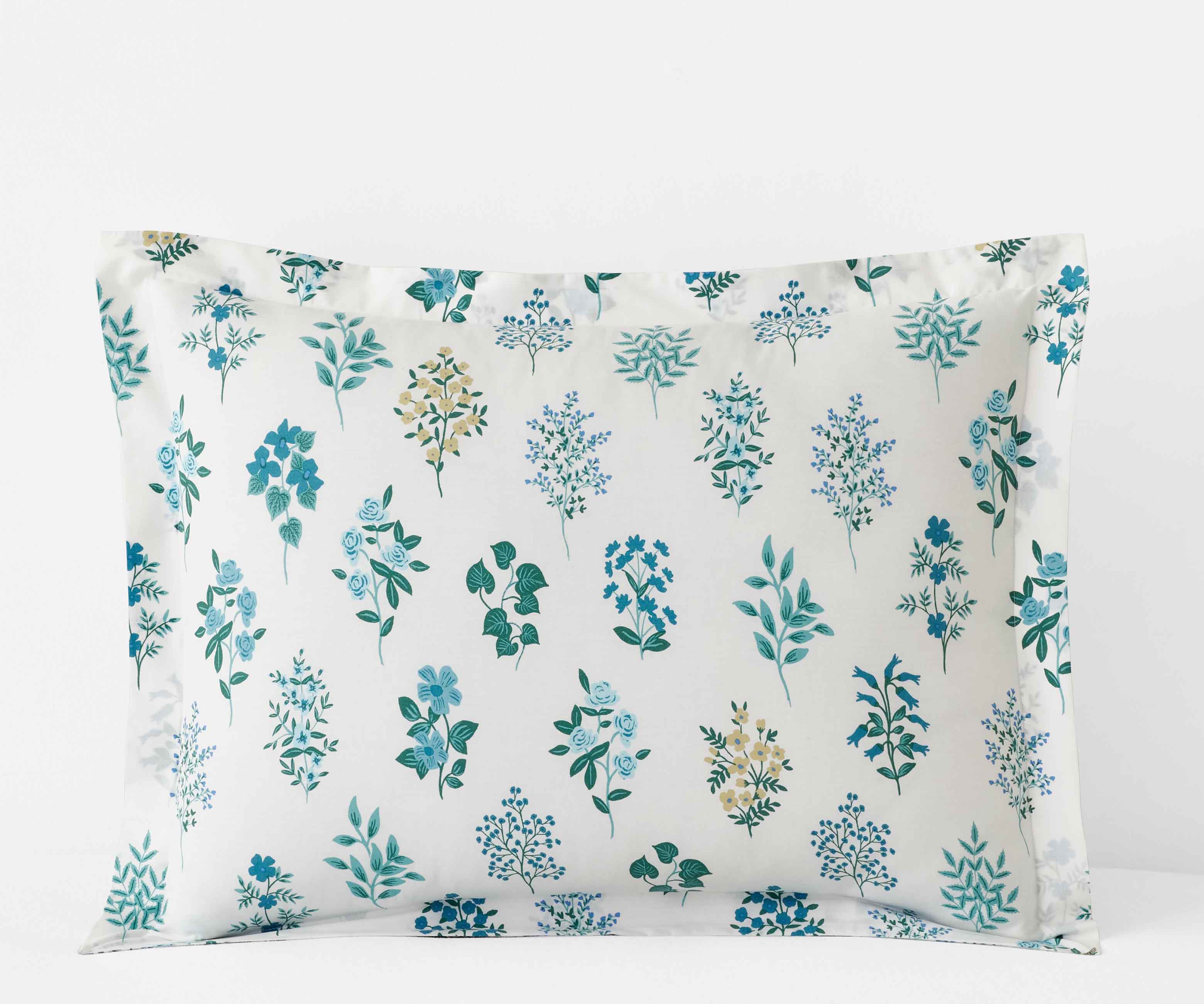 Percale Sham - Hawthorne Blue