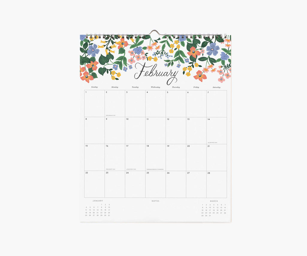 2026 Appointment Calendar Dahlia Rifle Paper Co