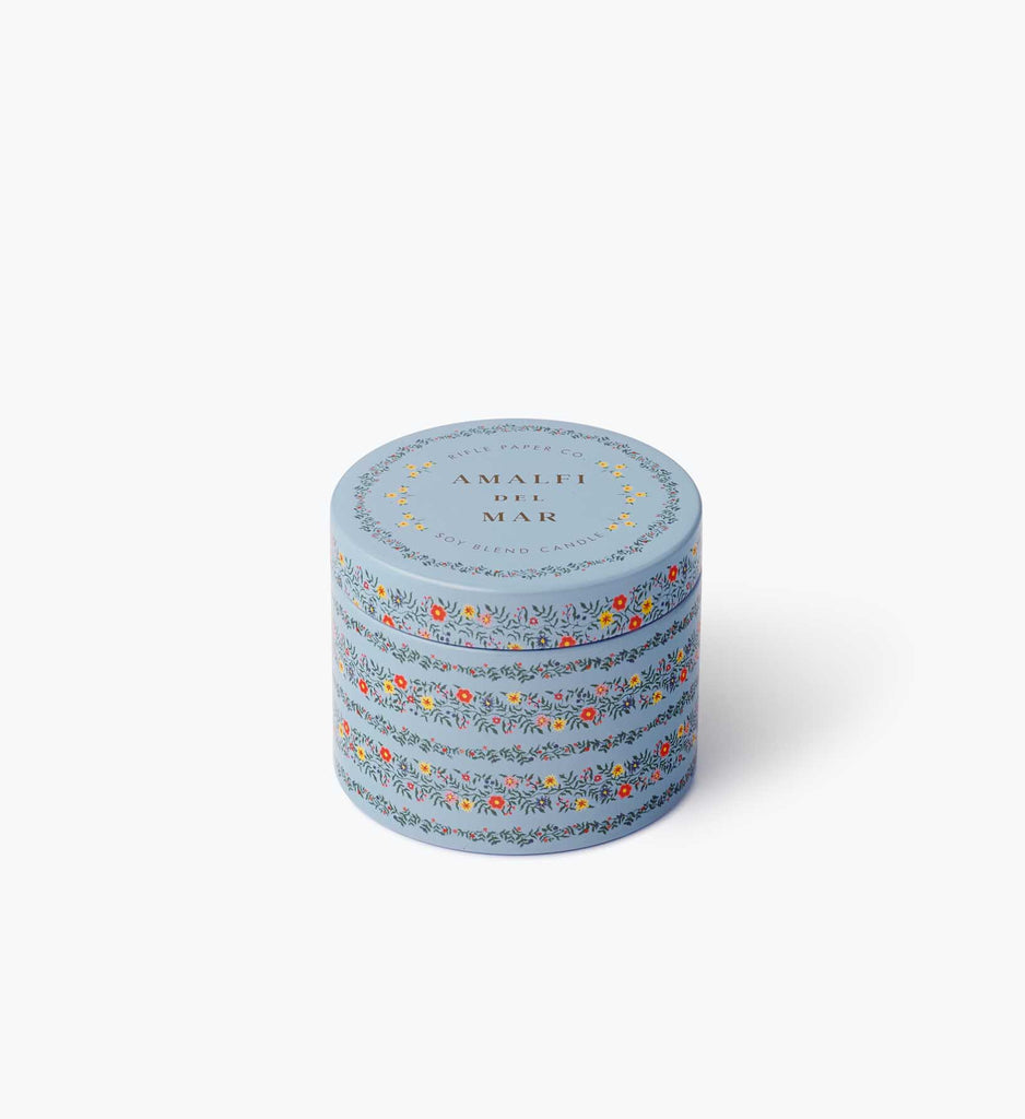 Amalfi del Mar Tin Candle | Rifle Paper Co.