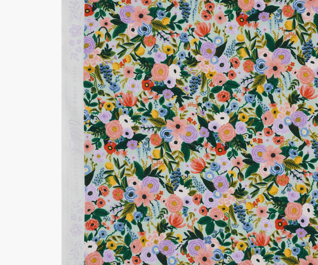 Petite Garden Party Cotton Fabric - Mint – Rifle Paper Co