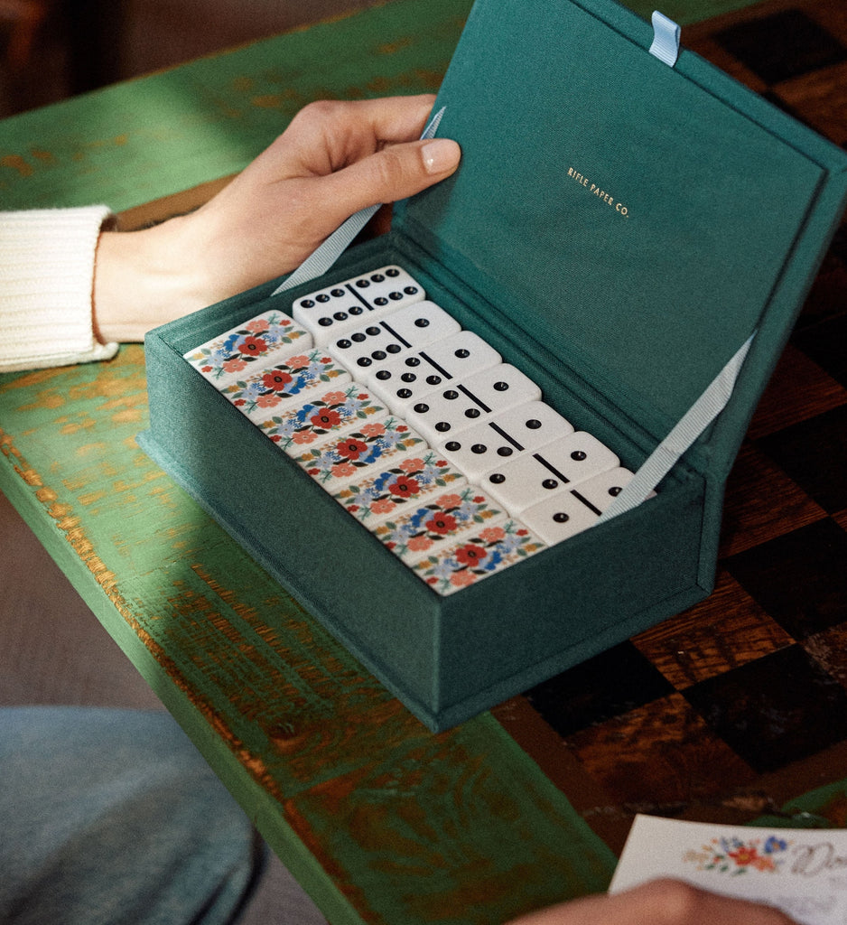 Strawberry Fields Domino Set | Rifle Paper Co.