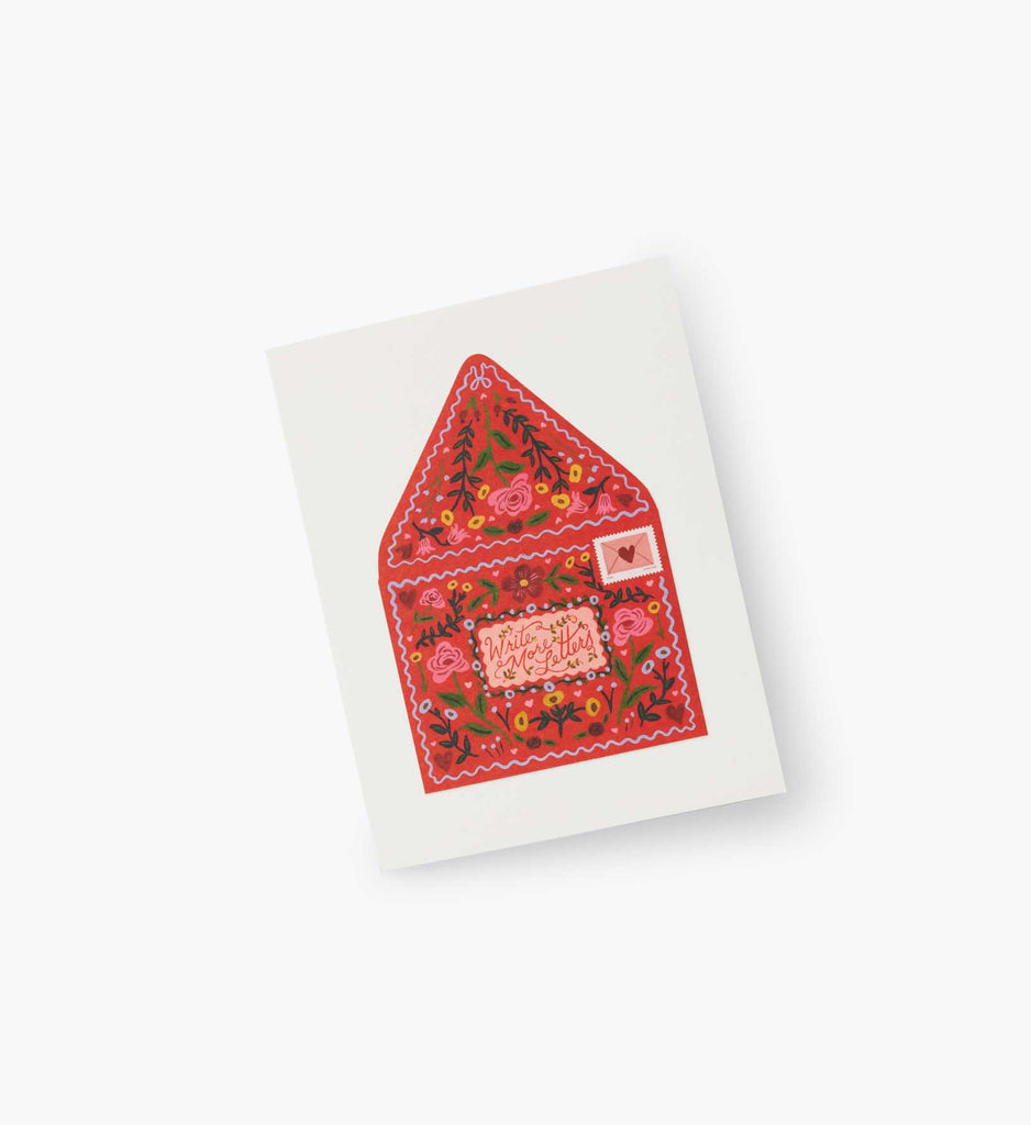 Write More Letters Greeting Card | Rifle Paper Co.