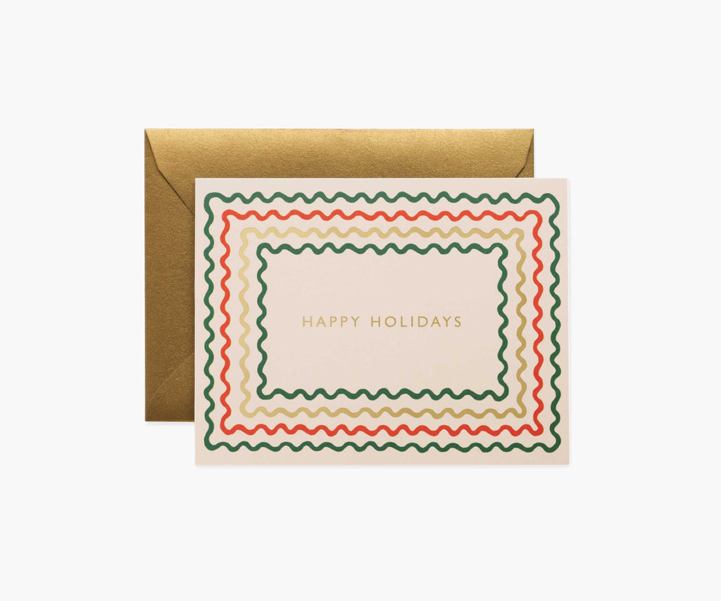 Holiday Ribbon Card Rifle Paper Co