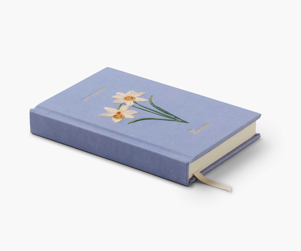 Birth Month Mini Embroidered Journal - December – Rifle Paper Co