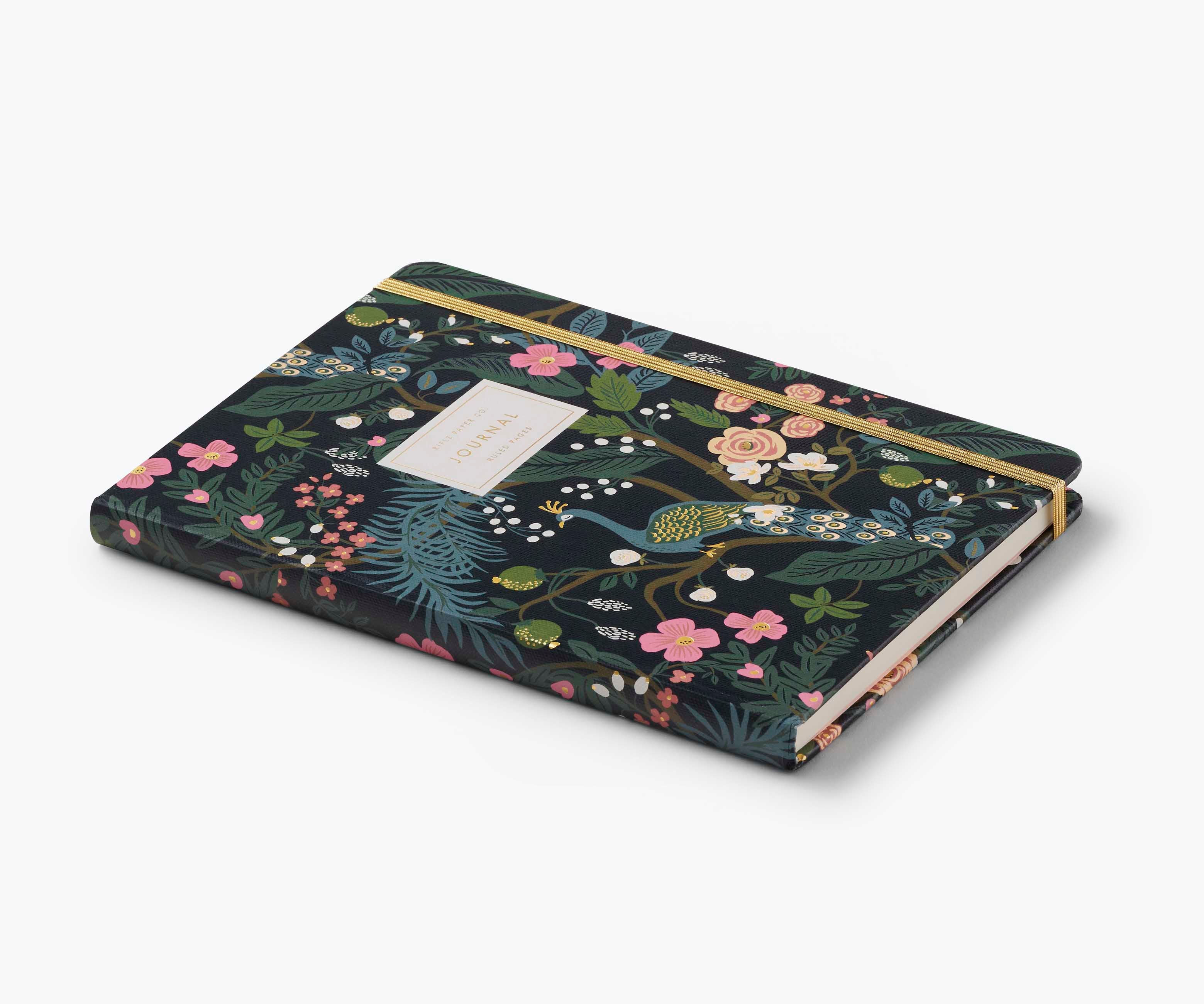 Journal with Pen - Peacock