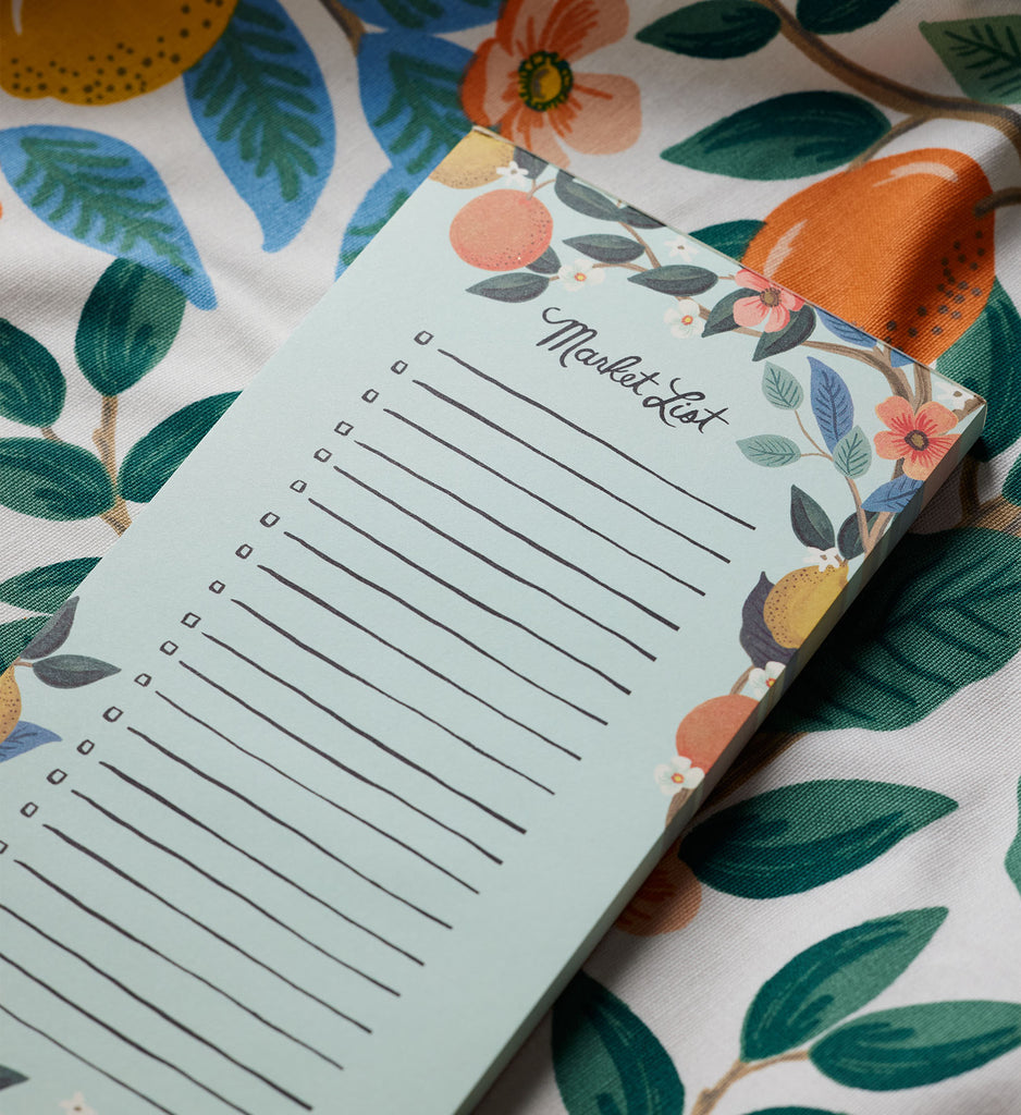 Citrus Grove Market Pad with Magnet | Rifle Paper Co.