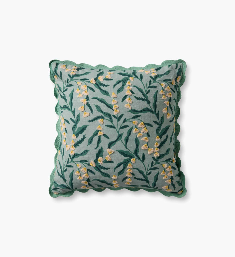 Lily of the Valley Embroidered Pillow | Rifle Paper Co.