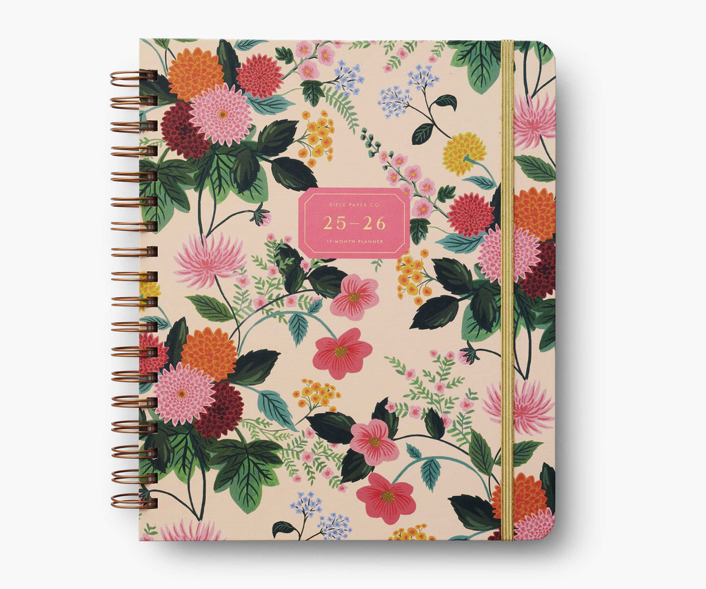 Anthropologie★Rifle Paper Co. Softbound 17ヶ月2025-2026手帳 2025-2026 17-Month Academic Hardcover Spiral Planner