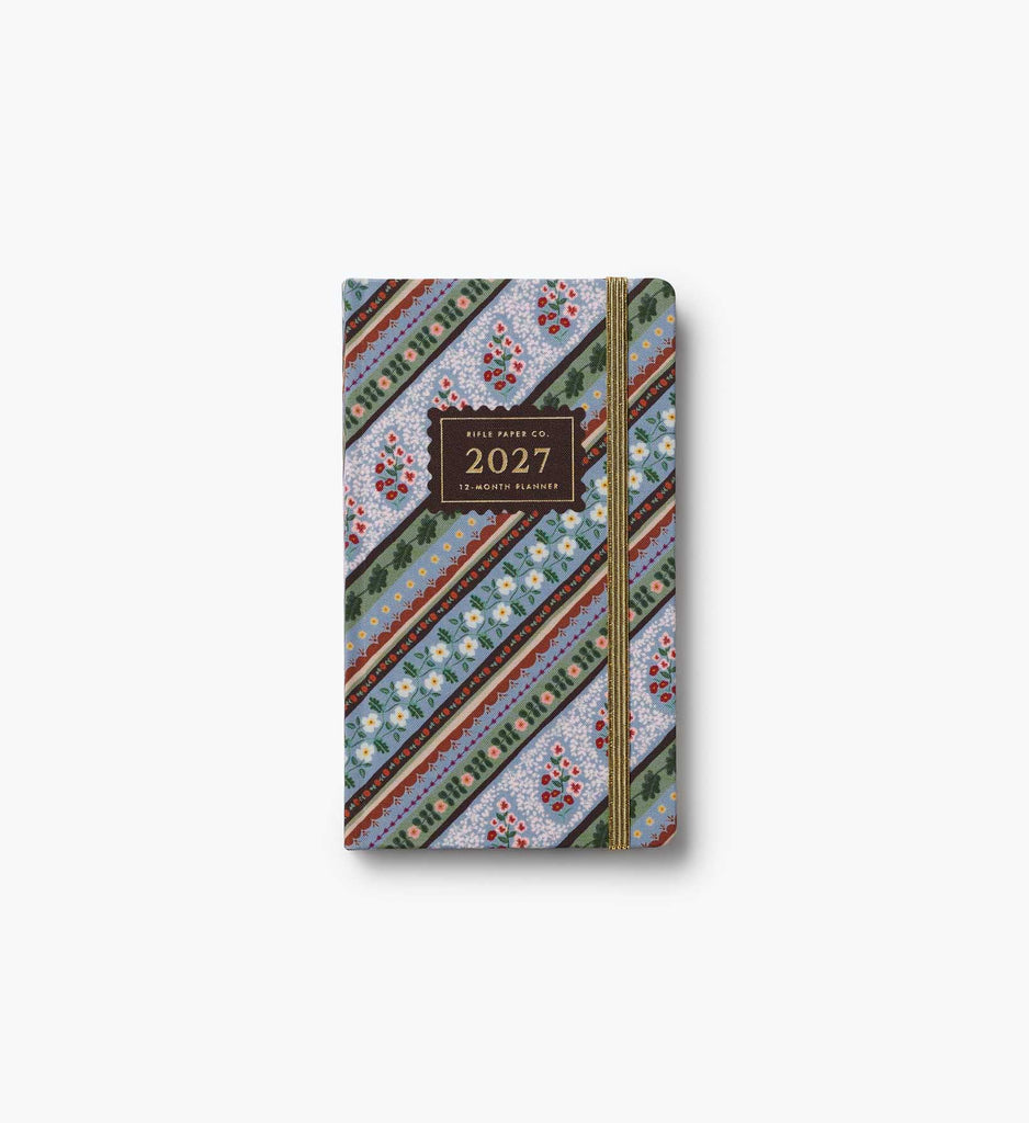 日本未入荷Rifle Paper Co. 25-26 スケジュール帳 2027 12-Month Hardcover Pocket Planner - Paisley – Rifle Paper Co.