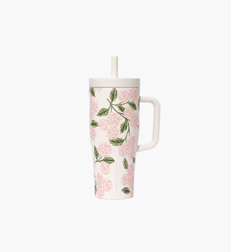 22 oz. Cruiser Cup - Pink Hydrangea – Rifle Paper Co