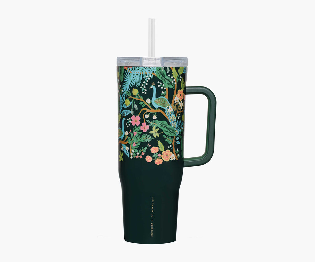 40 oz. Cruiser Cup - Peacock – Rifle Paper Co