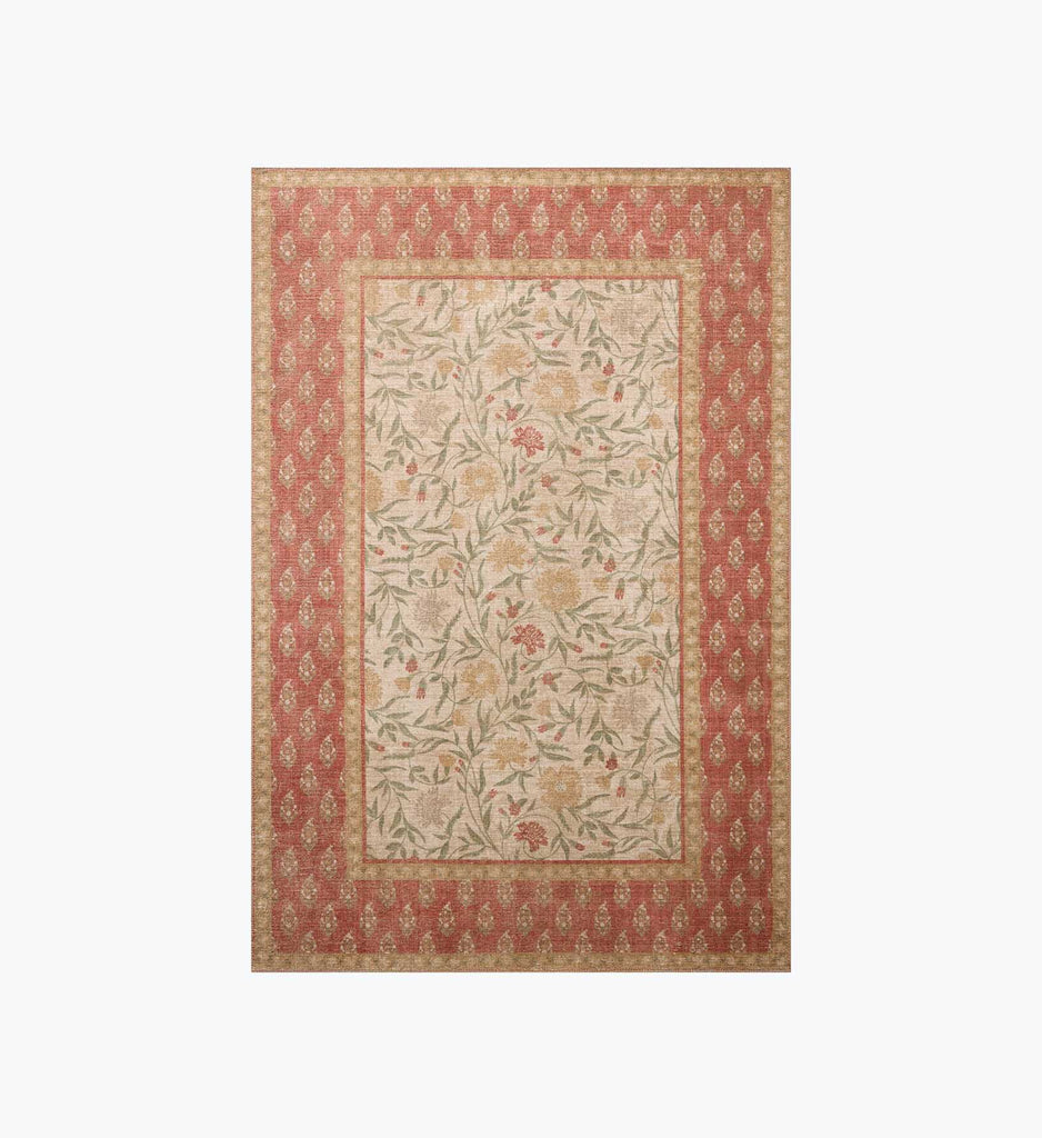 Edinburgh Aster Power Loomed Rug - Ivory | Rifle Paper Co.