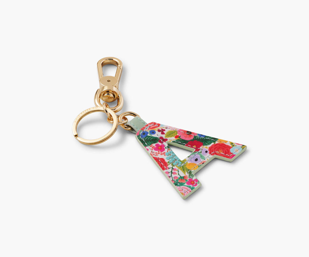 Monogram Key Ring – Rifle Paper Co Monogram Key Ring – Rifle Paper Co