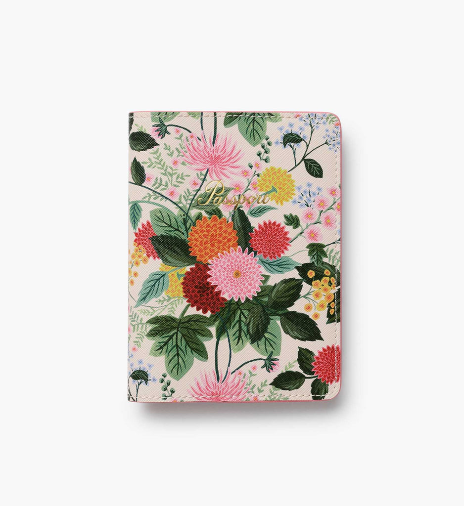 Dahlia Passport Holder & Travel Wallet | Rifle Paper Co.