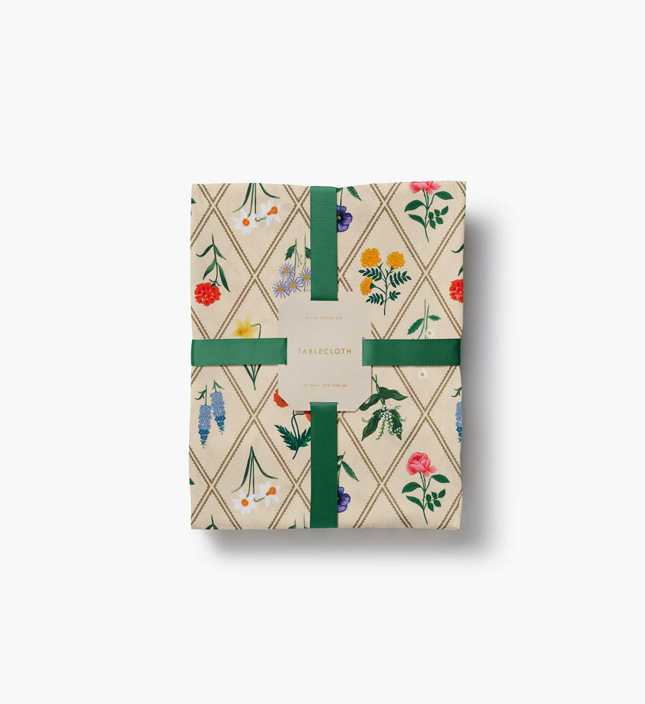 Garden Study Cotton Tablecloth | Rifle Paper Co.