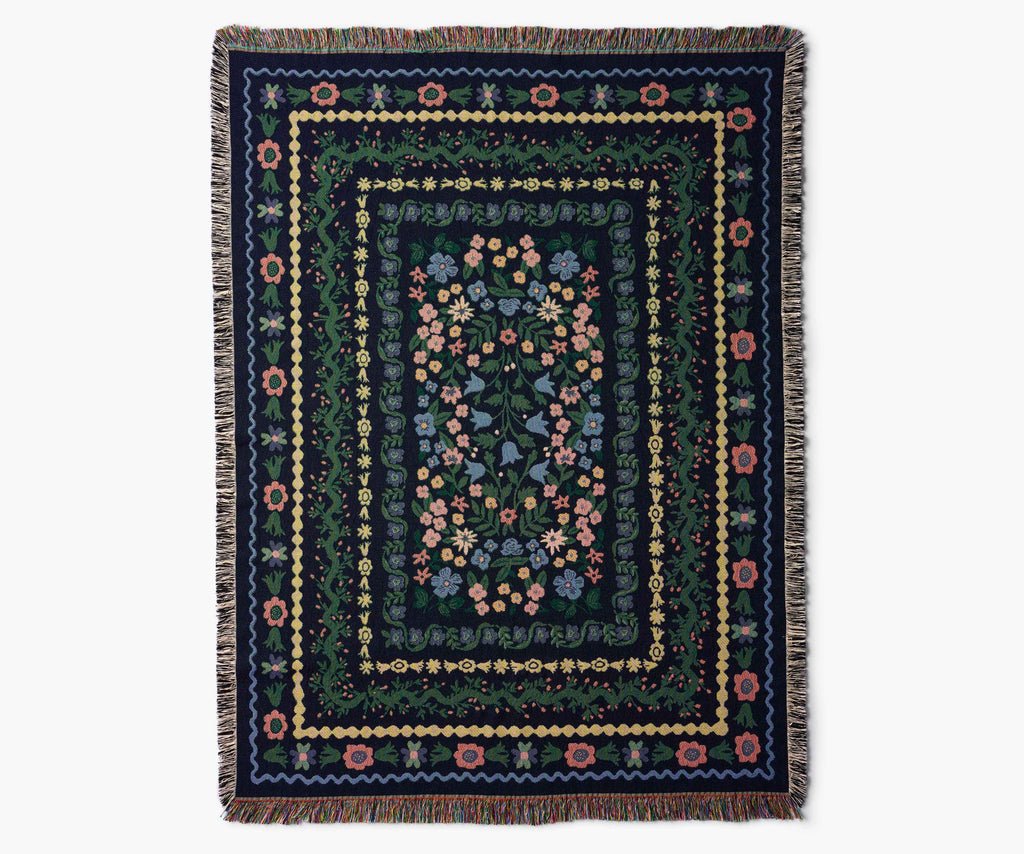 Woven Blanket - Wildwood – Rifle Paper Co