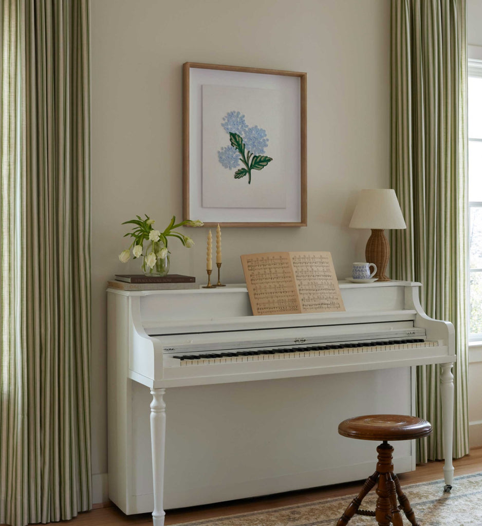 Hydrangea Cream Framed Wall Art | Rifle Paper Co.