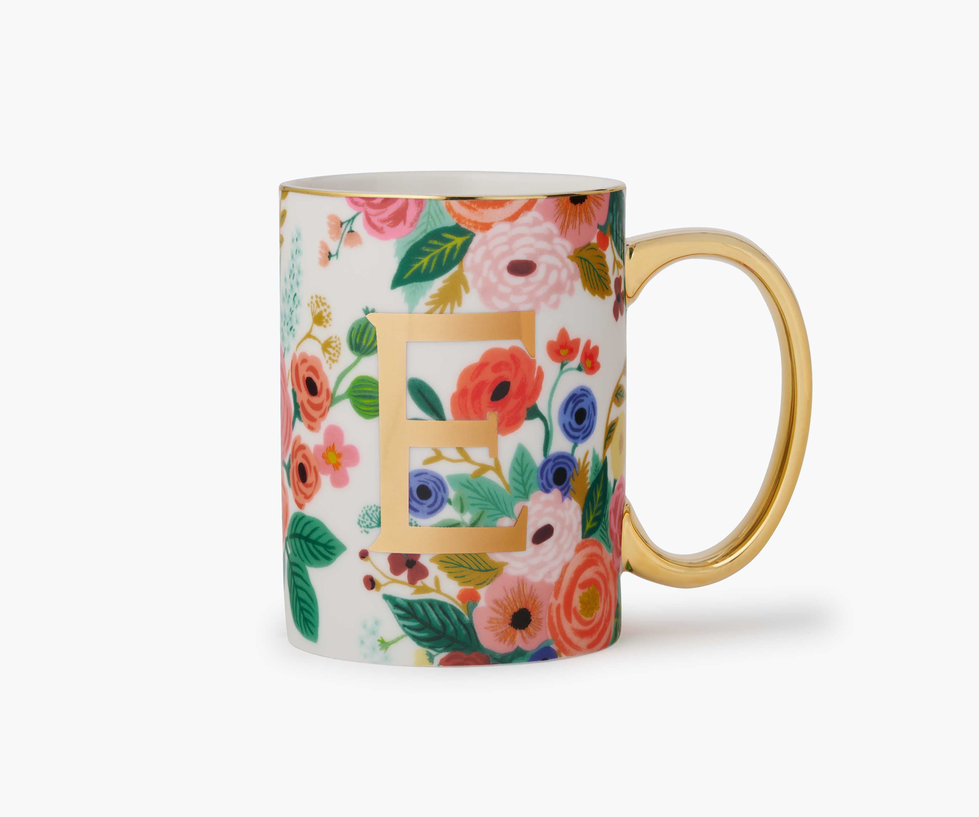 Porcelain Monogram Mug