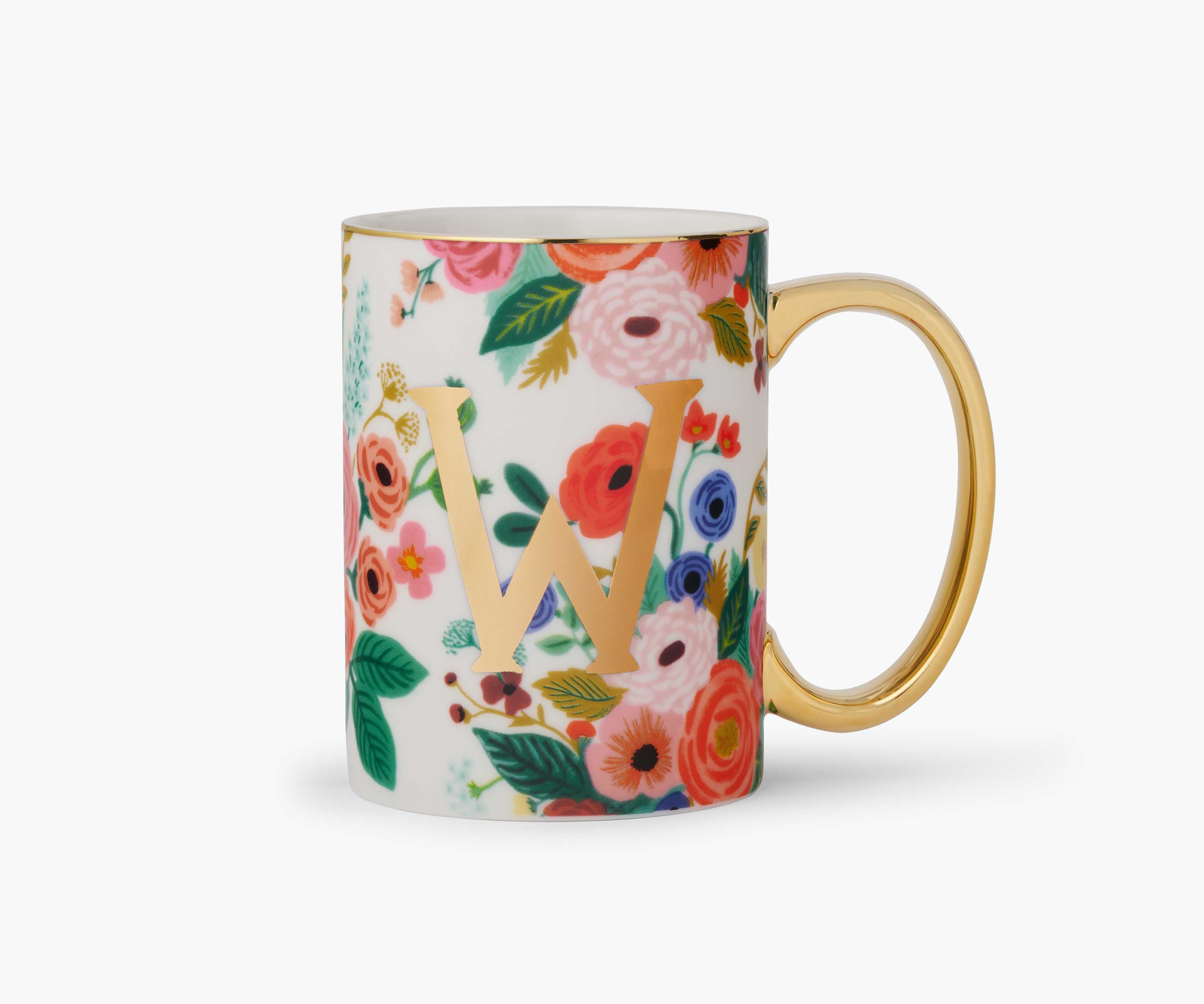 Porcelain Monogram Mug