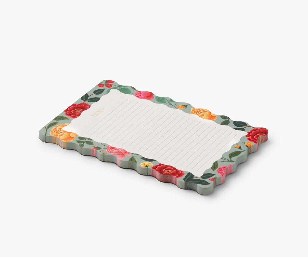 RIFLE PAPER メモパッド Amazon.com : RIFLE PAPER CO. Large Memo Notepad, 65 Tear-Off