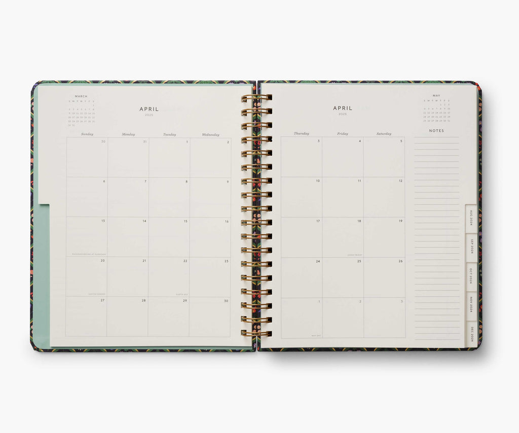 20242025 17Month Academic Hardcover Spiral Planner Estee Rifle