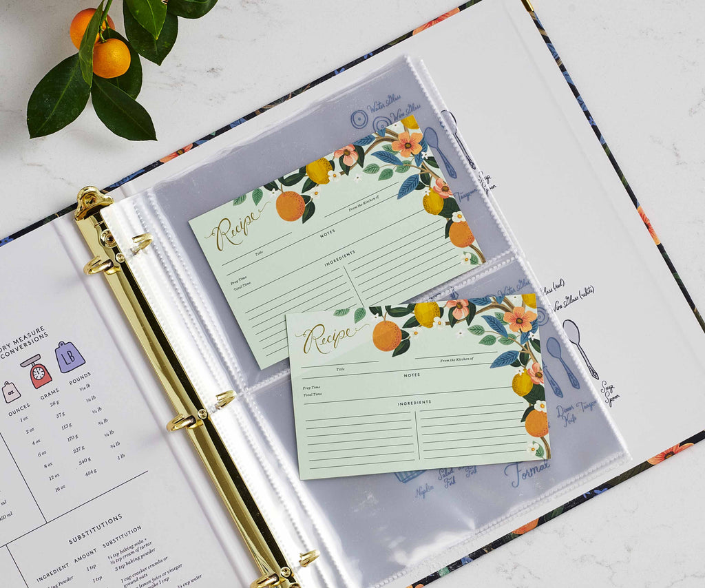 Citrus Grove Recipe Cards | Rifle Paper Co. Citrus Grove Recipe Cards | Rifle Paper Co.