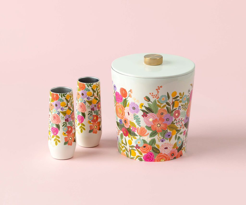 Garden Party Stemless Flute 7 oz. | Rifle Paper Co.