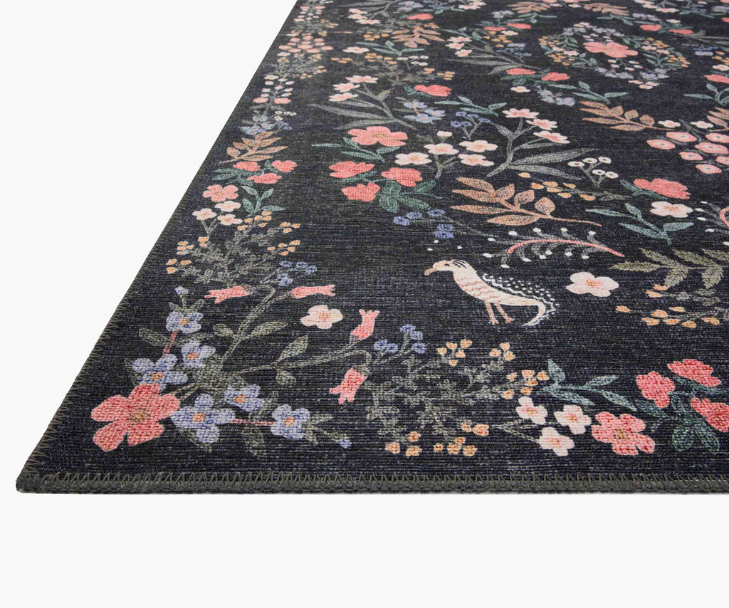 Maison Tuileries Power Loomed Rug - Black – Rifle Paper Co