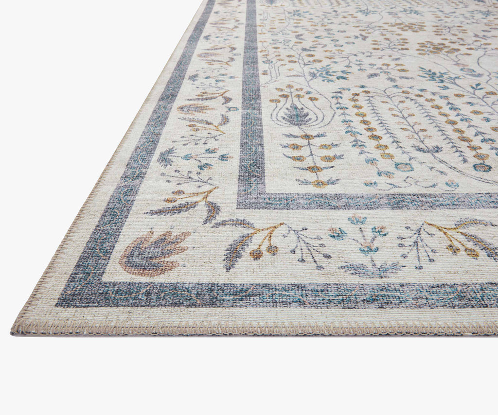 Maison Wisteria Cream Power Loomed Rug | Rifle Paper Co.