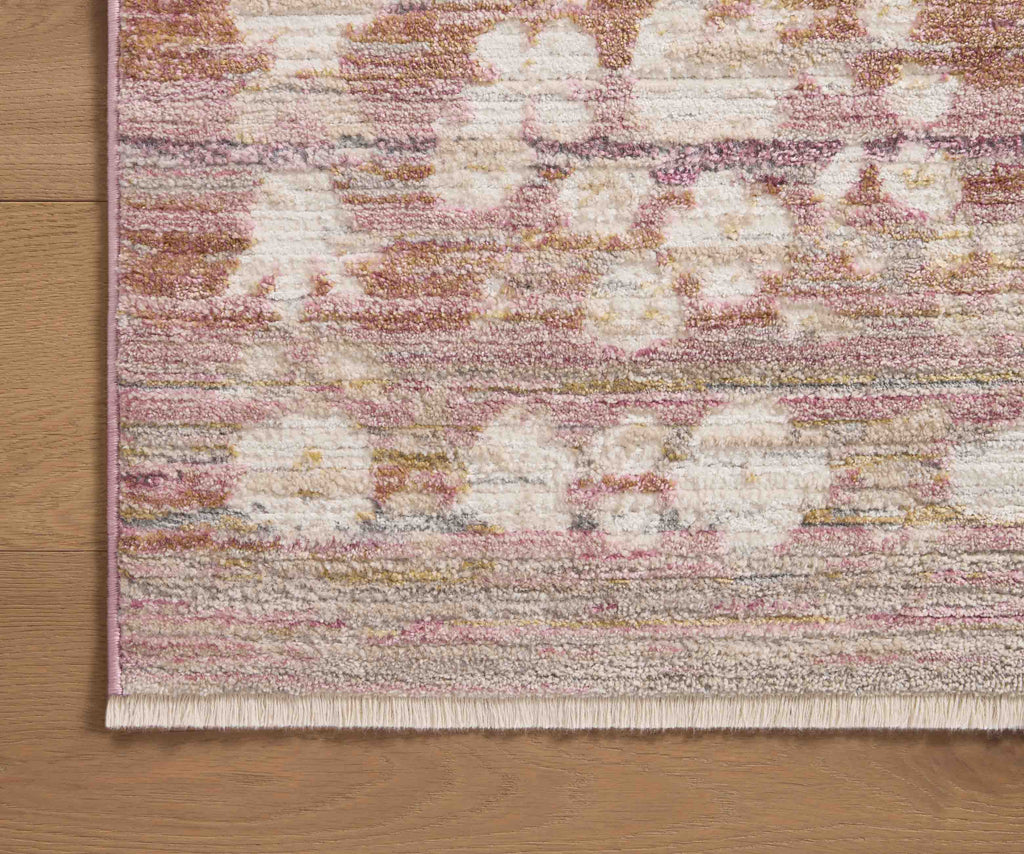 Avignon Rose Floral Power-Loomed Rug | Rifle Paper Co.