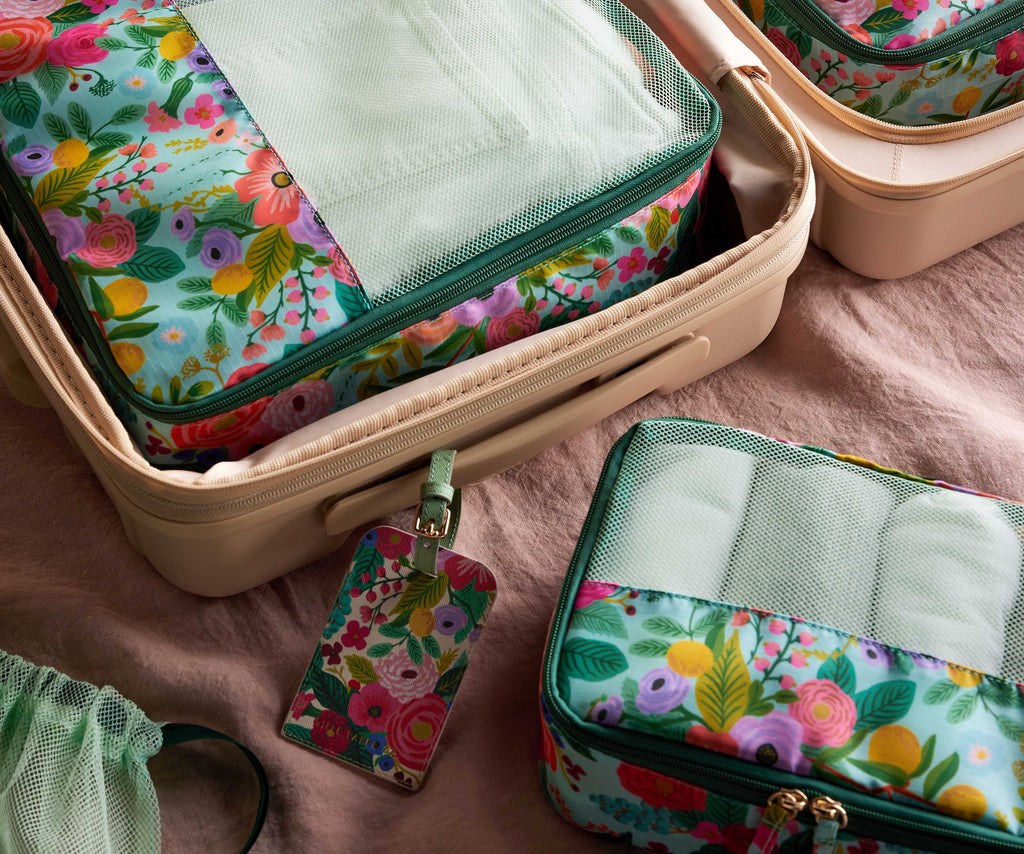 Packing Cube Set - Garden Party – Rifle Paper Co