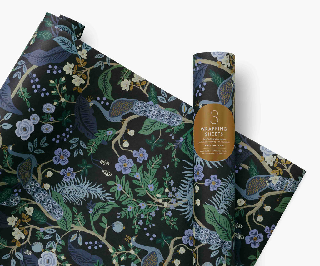 Wrapping Sheets Peacock Rifle Paper Co