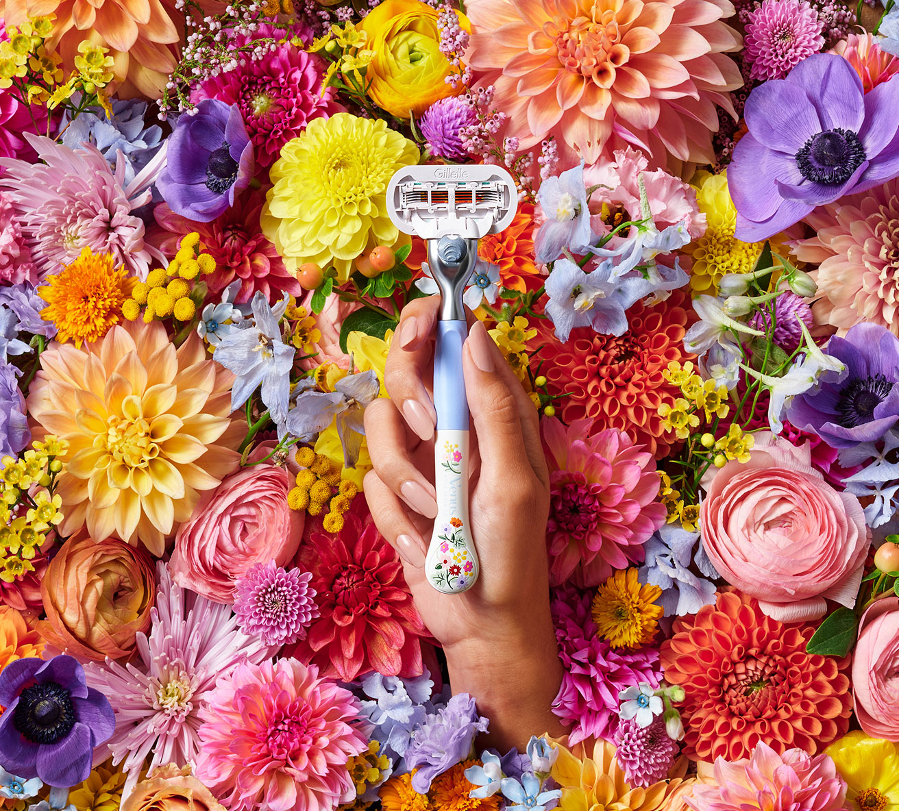 Venus Rifle Razor Venus + Rifle Paper Co. | Rifle Paper Co.