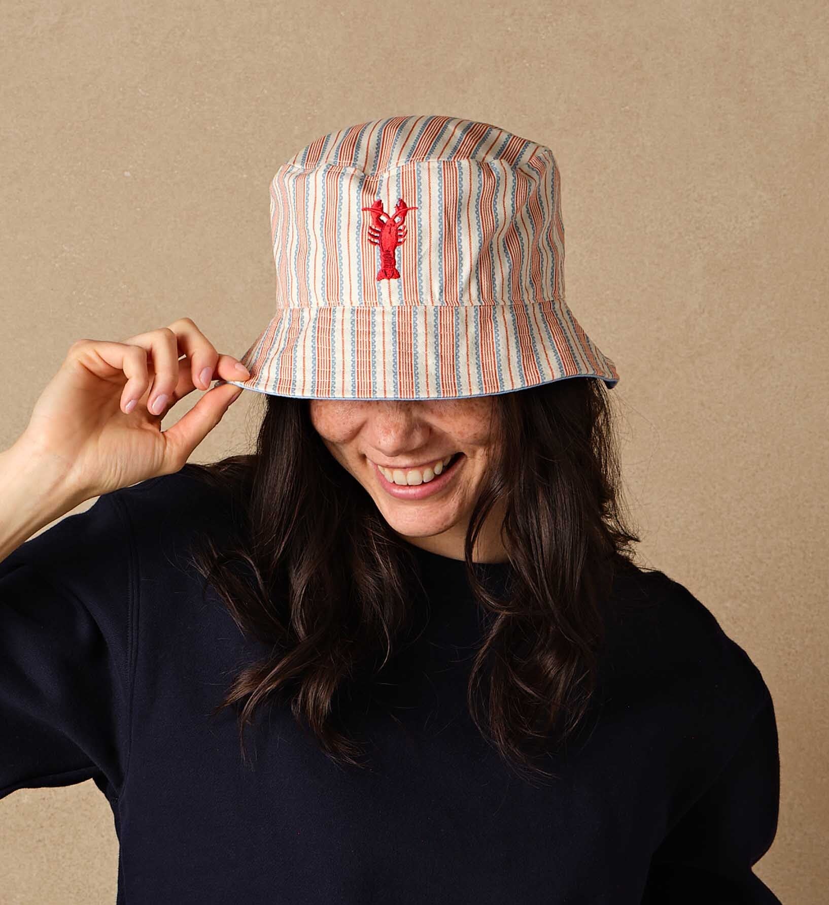 帽子 stabridge PAPER CODE BUCKET HAT Seaside Bucket Hat | Rifle Paper Co.