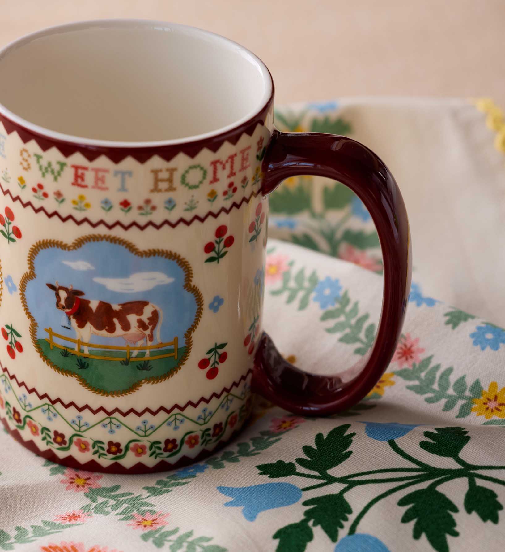Porcelain Mug - Home Sweet Home