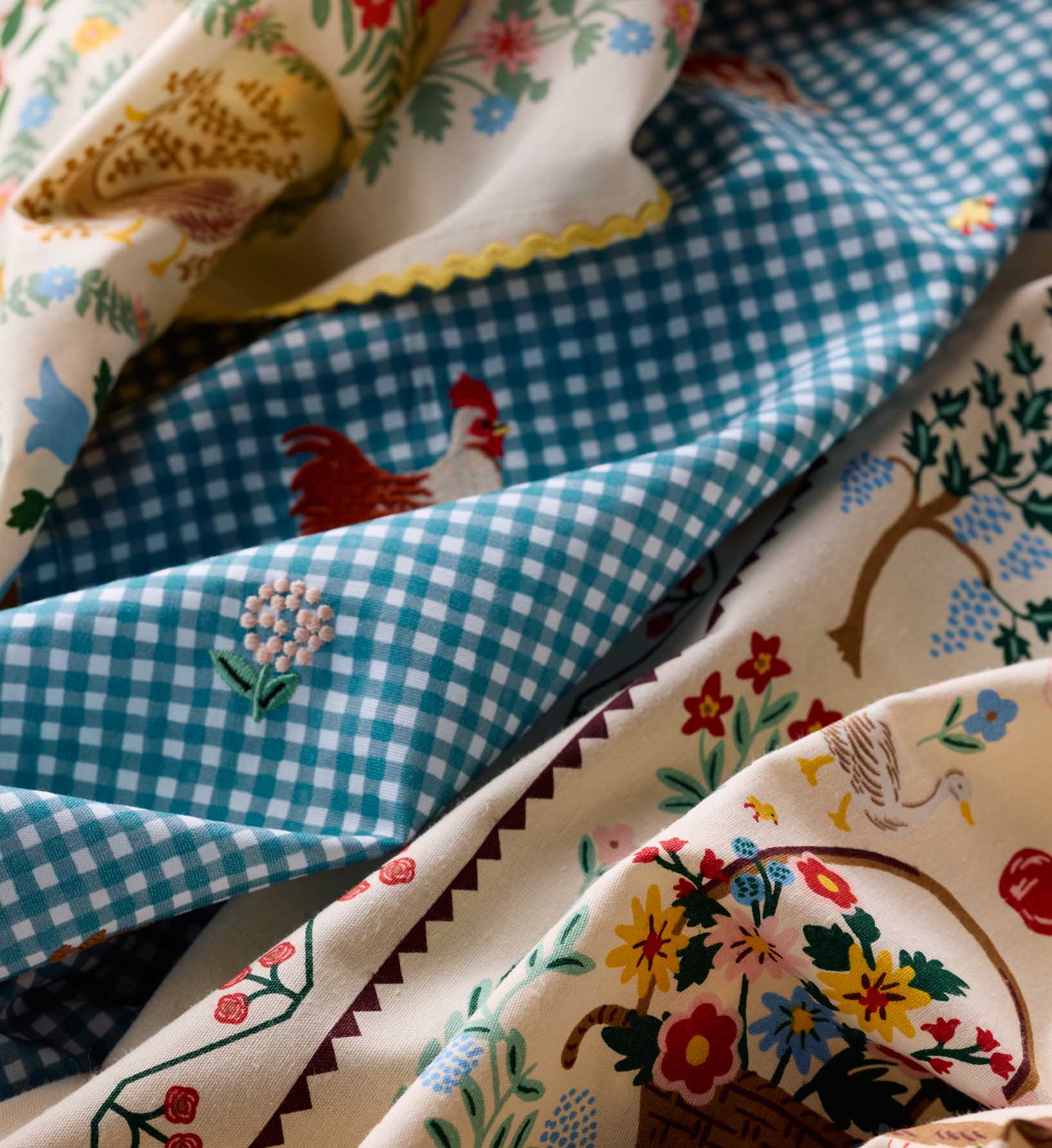 Tea Towel - Country Farm Gingham