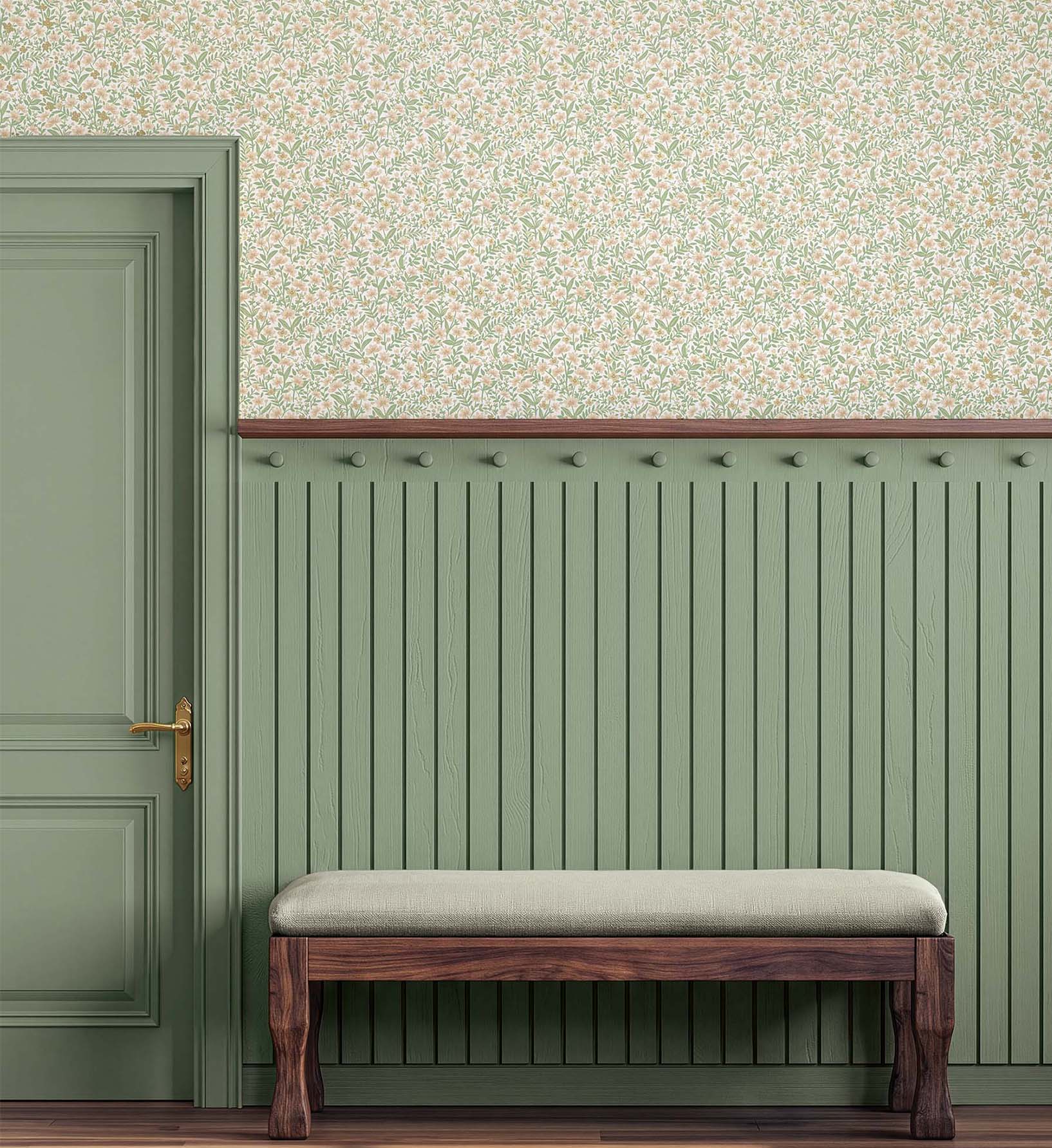 Sylvie Wallpaper - Blush