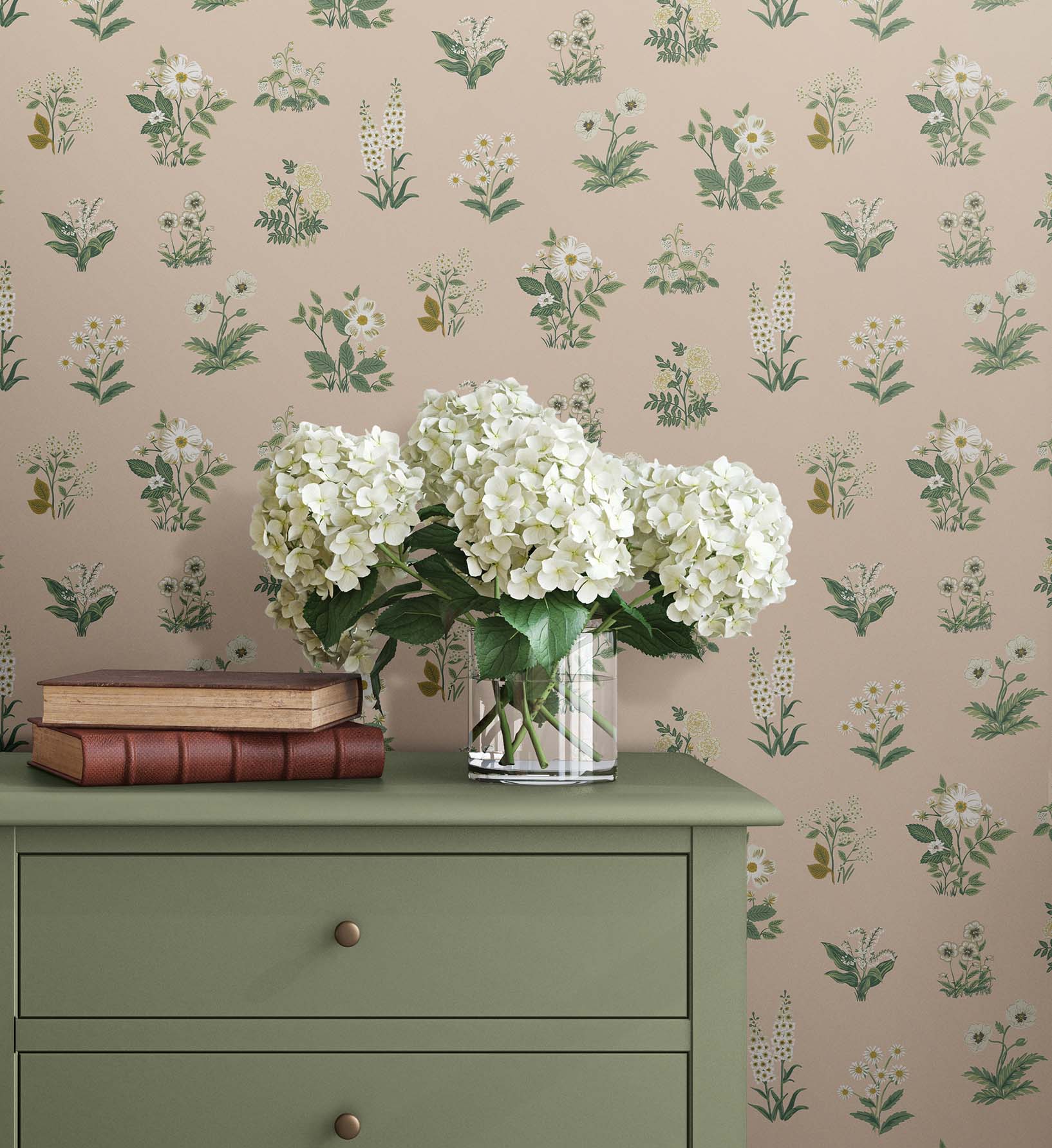Botanical Wallpaper - Blush