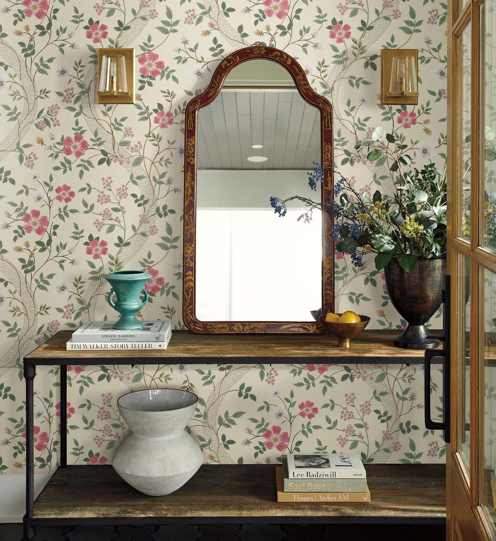 Waverly Wallpaper - Linen