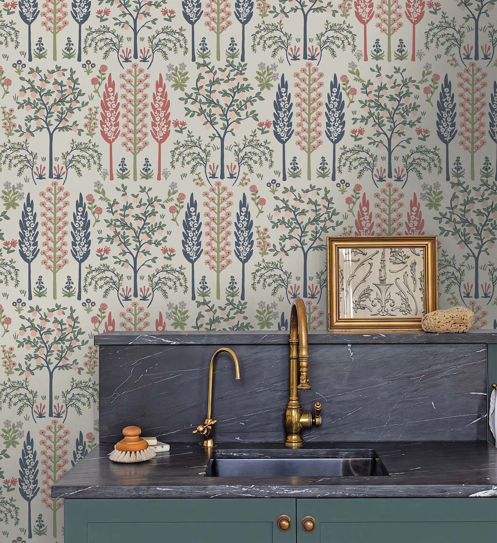 Fenna Wallpaper - Cream Multi