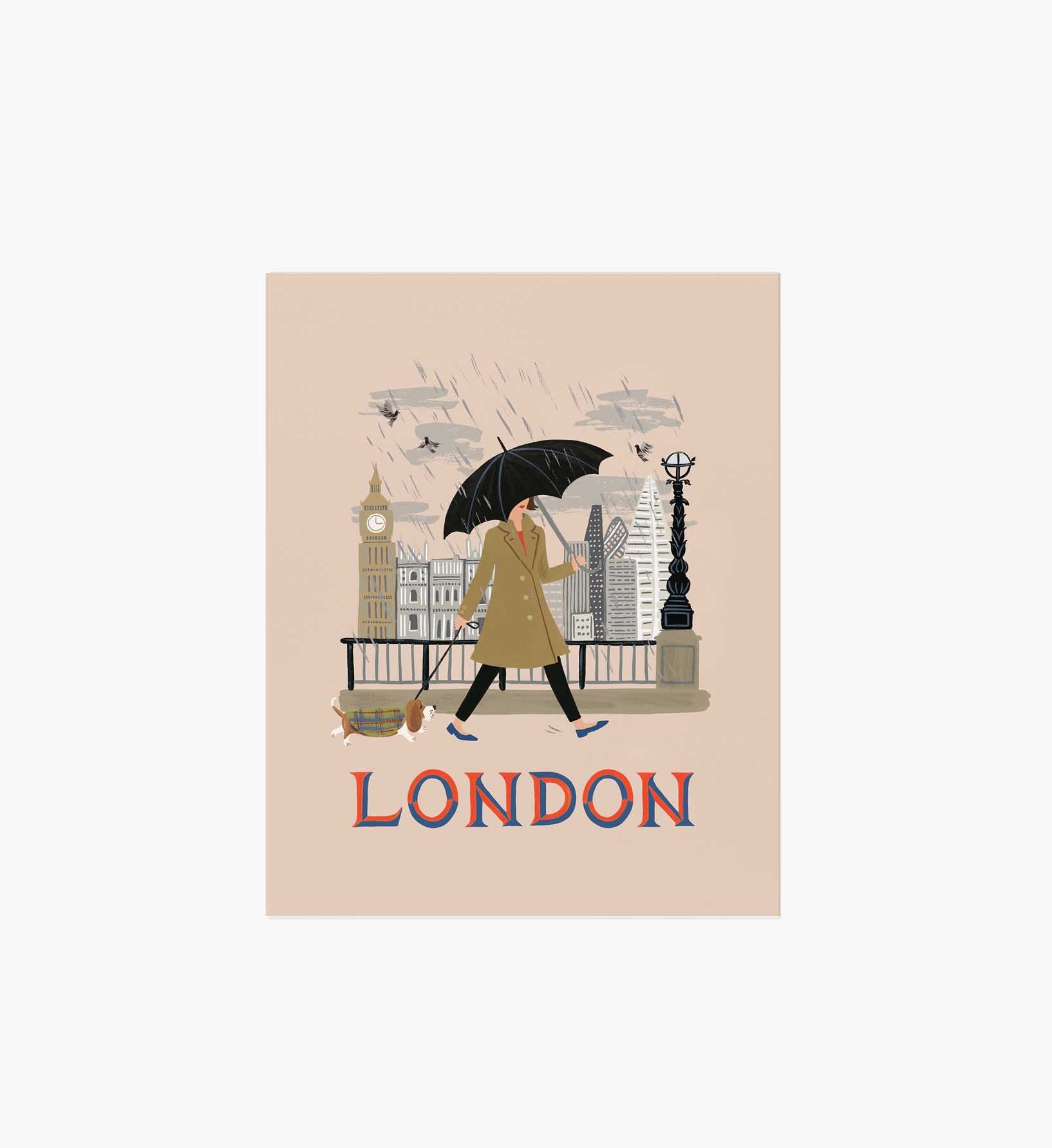 London Travel Art Print