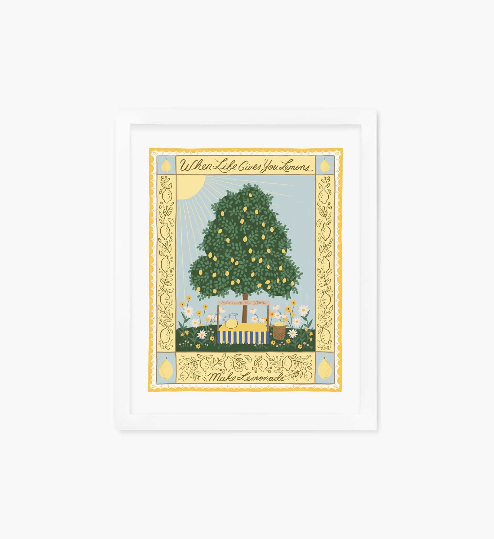 Lemonade Stand Art Print