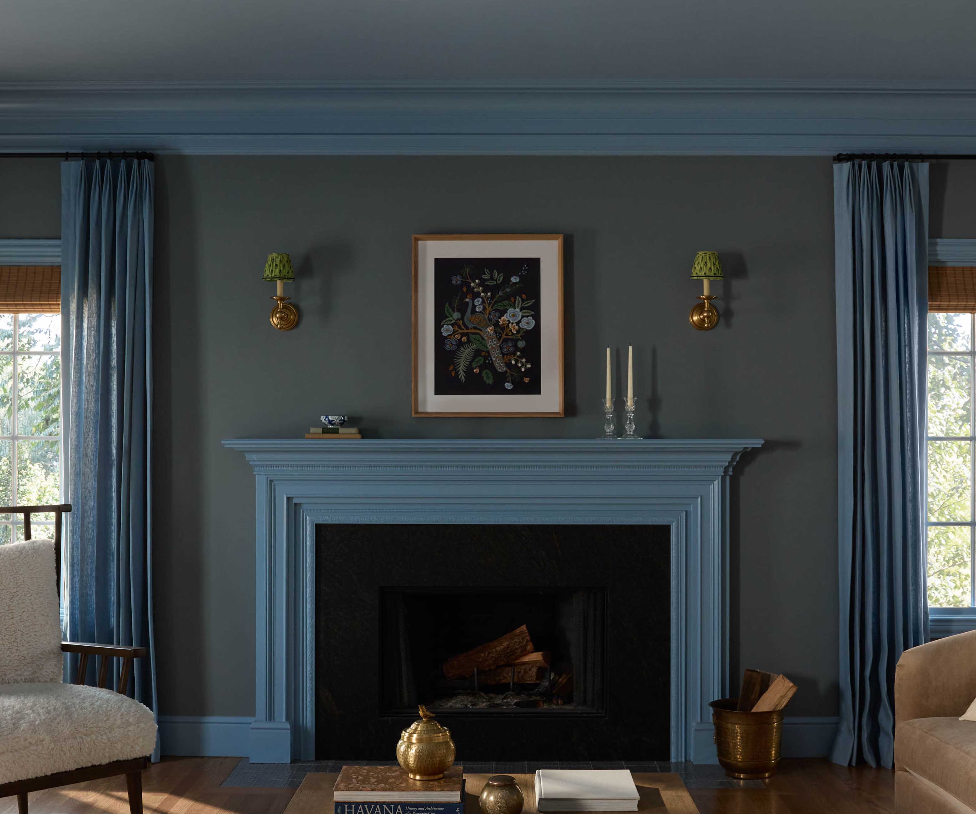 Framed Wall Art - Peacock