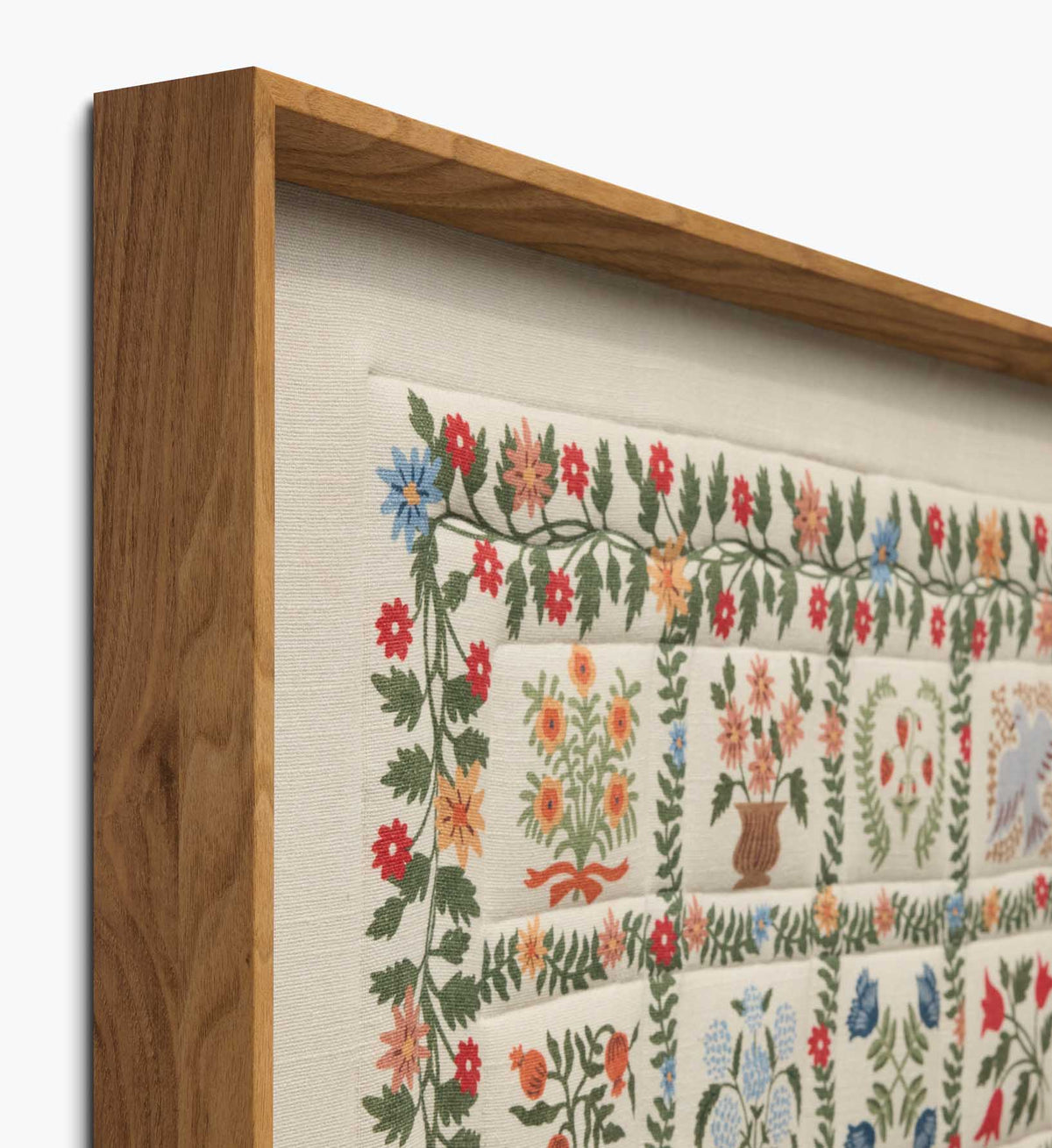 Framed Wall Art - Helena Quilt Ivory | Rifle Paper Co.