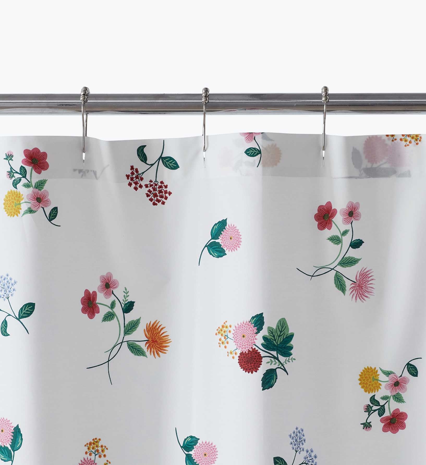 Percale Shower Curtain - Ditsy Dahlia